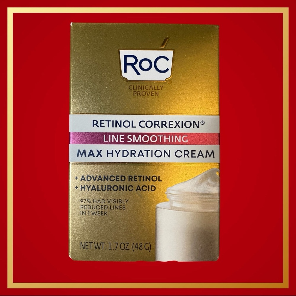 ROC Retinol Correxion Line Smoothing Max Hydration Cream